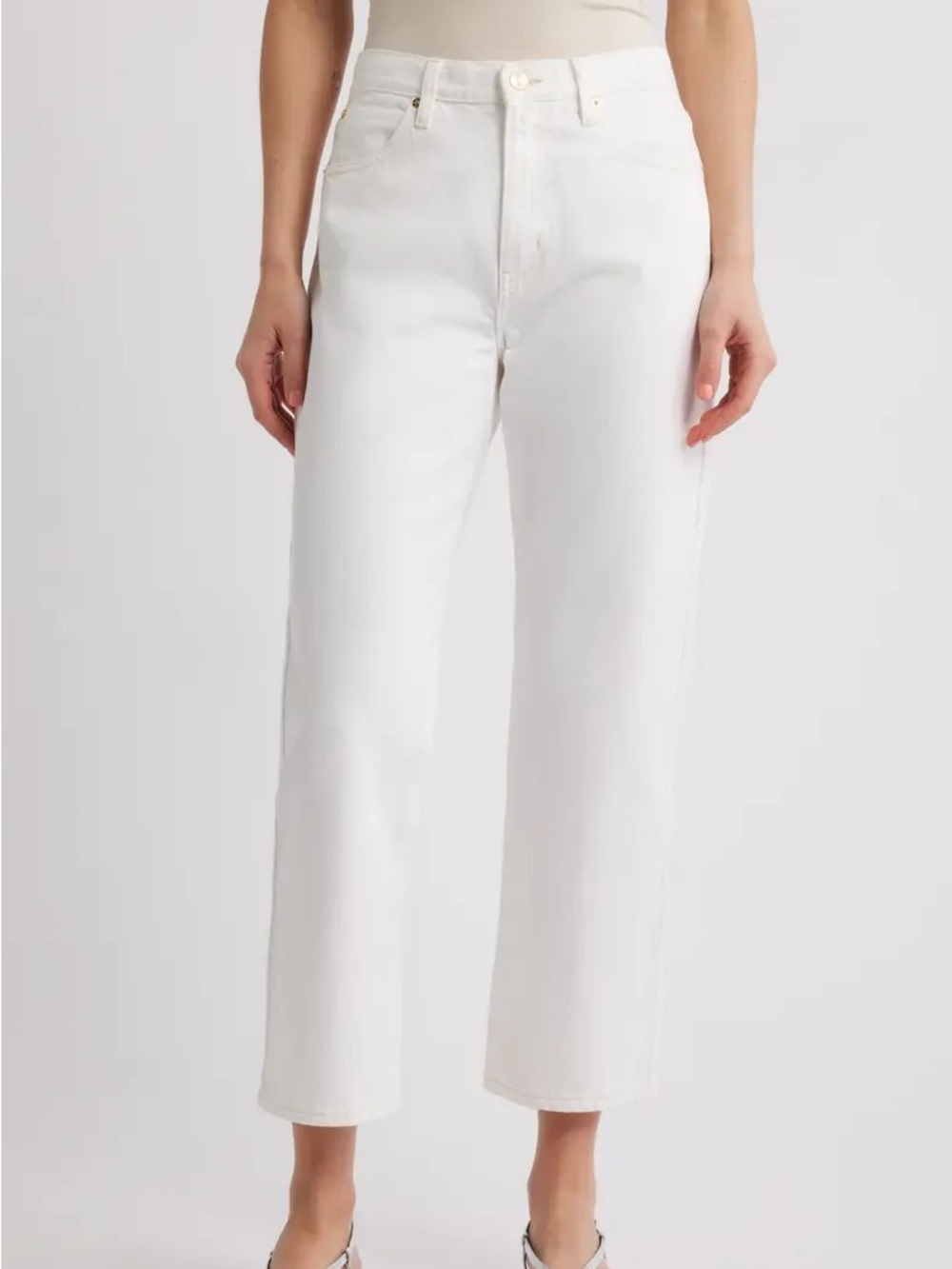 Frame The Hang Straight Leg Ankle Jeans